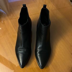 Black Marc Fisher Yale Pointed Toe Chelsie Bootie Size 7